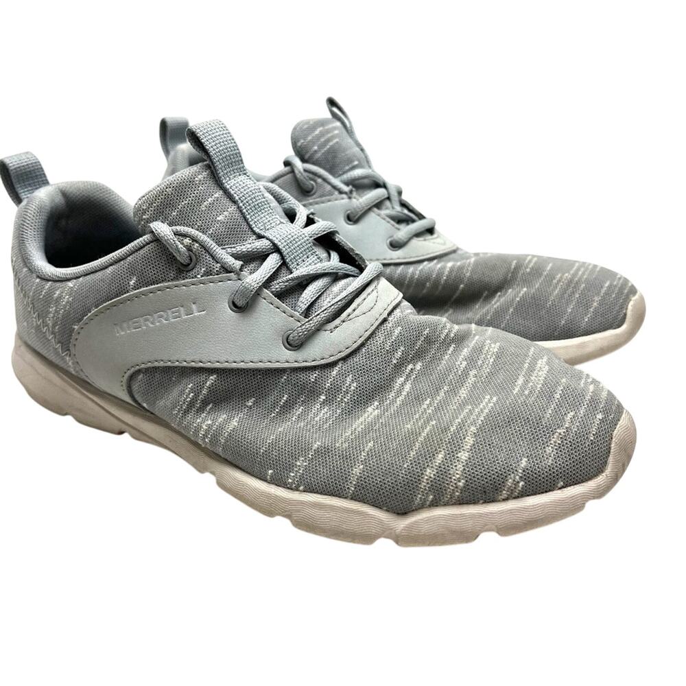 Merrell Gray Athletic Sneakers J90478 Casual Lace Up Running Gym Shoes sz 8